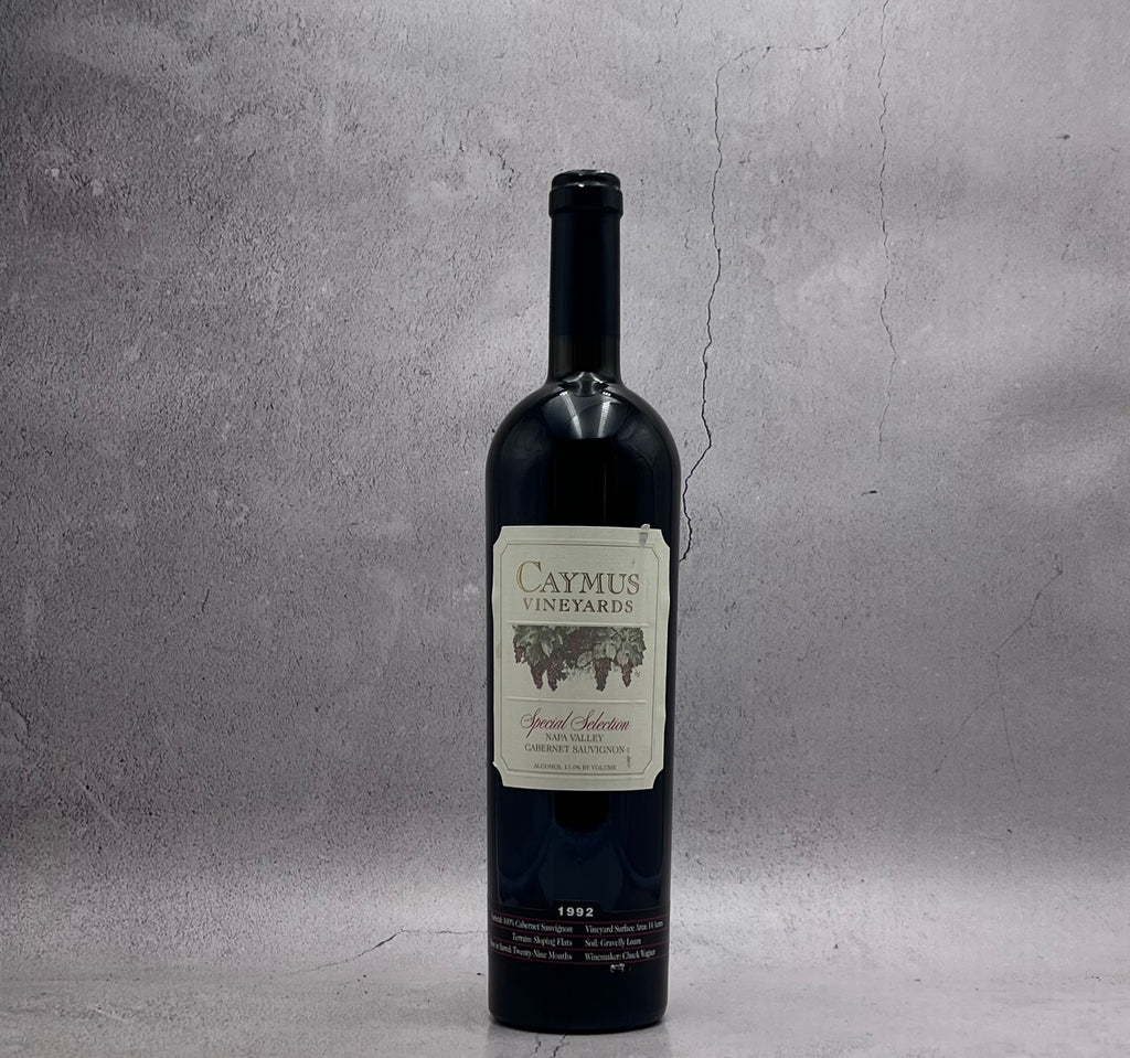 Caymus Cabernet Sauvignon Special Selection Napa Valley 1992