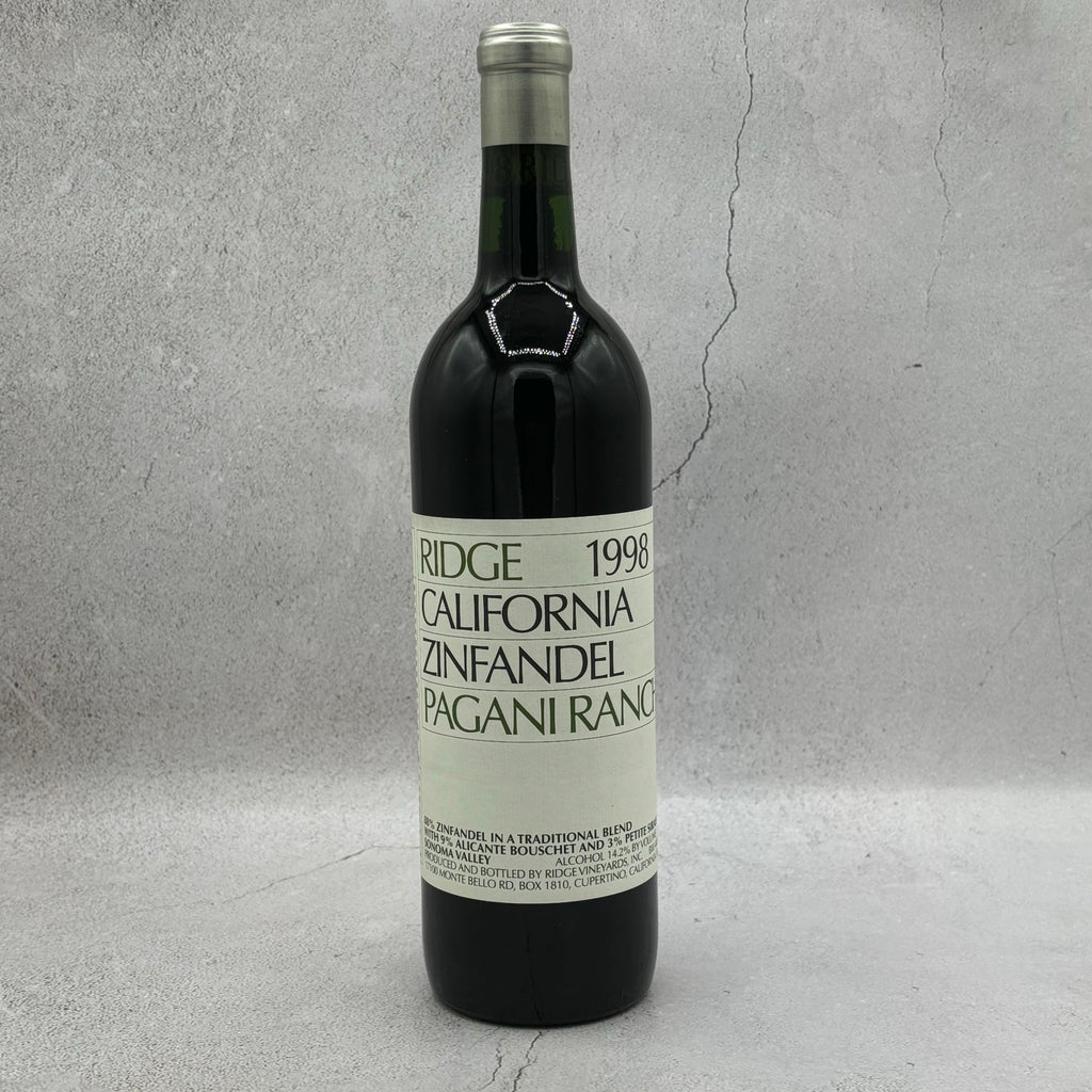 RIDGE ZINFANDEL PASO ROBLES　PAGANI RANCH FullSizeRender_607f8e75-c2ae-